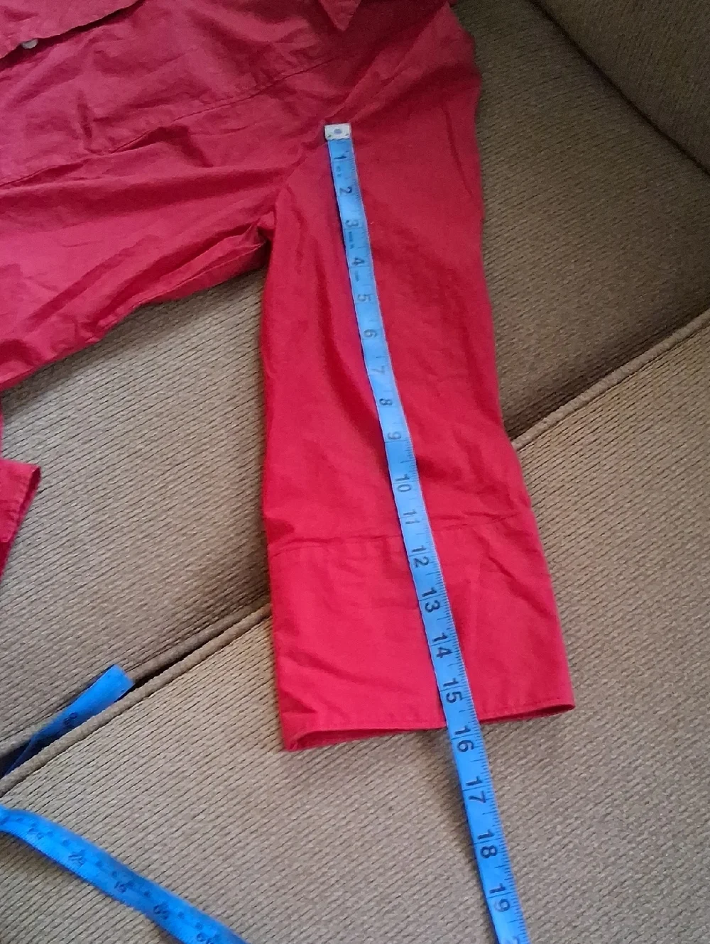 Rosso35 Red Button-Front Maxi Shirt Dress - Picture 6 of 7